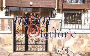 047 FERFORJE KANATLI BAHÇE GİRİŞ KAPISI