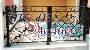 079 FERFORJE KANATLI BAHÇE GİRİŞ KAPISI